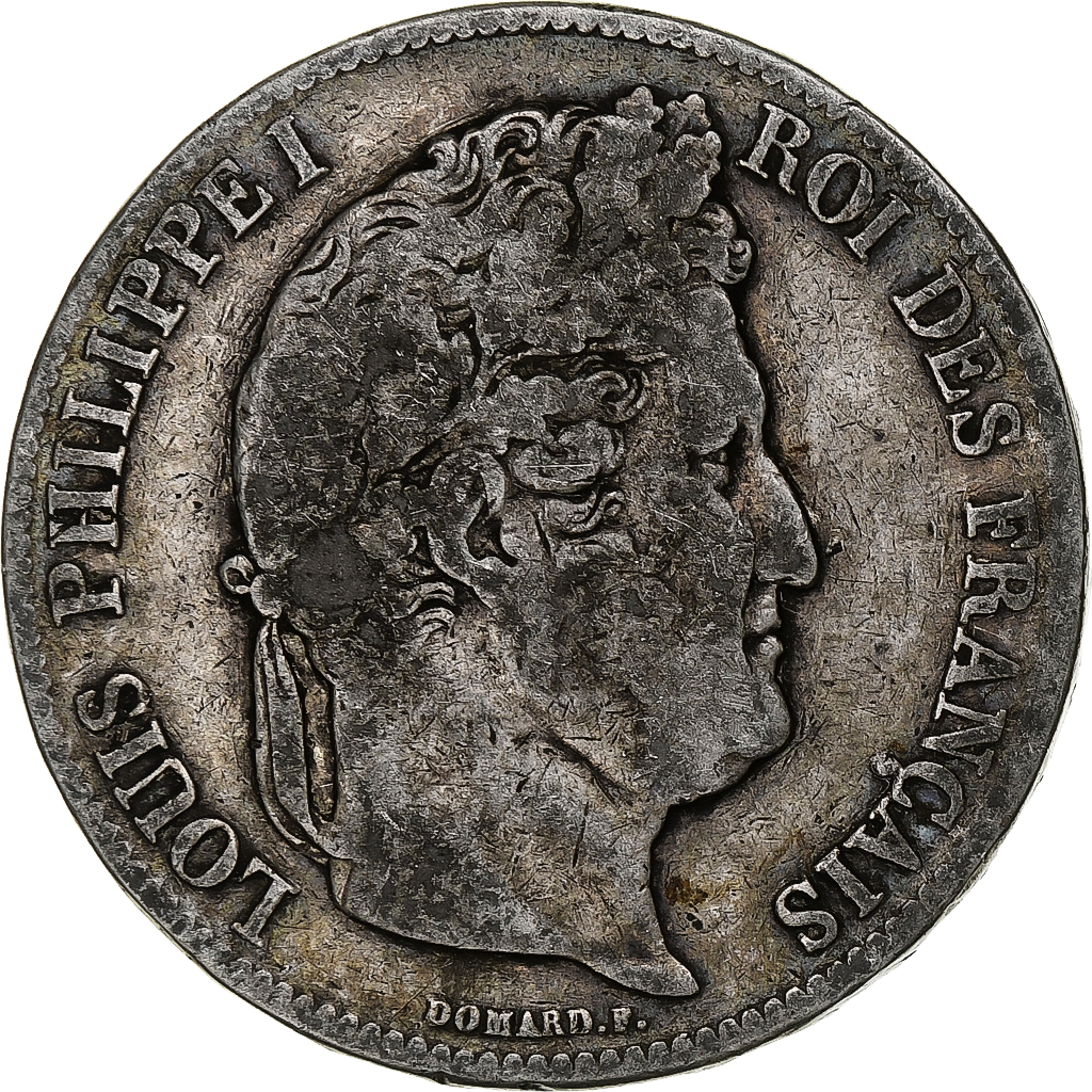 Coin, France, Louis-Philippe, 5 Francs, 1837, Lille, , Silver