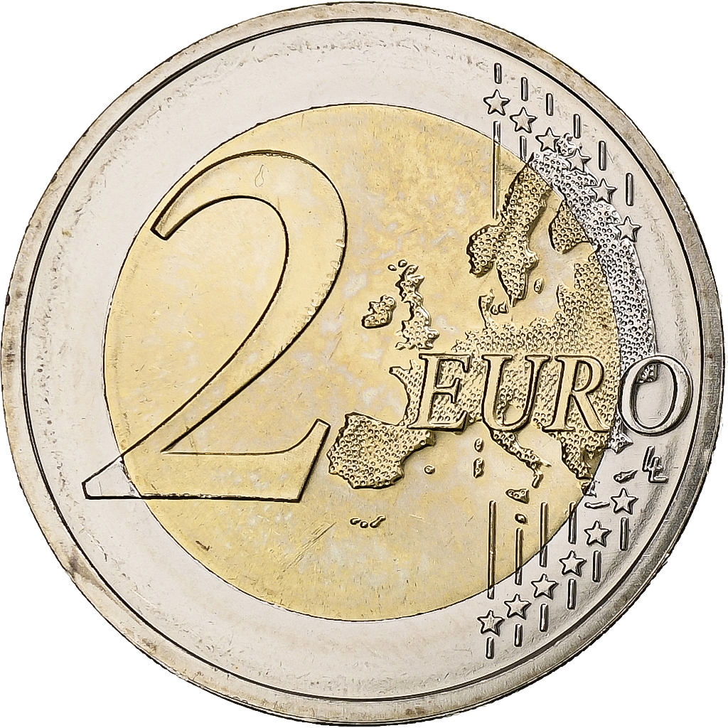 Bundesrepublik Deutschland, 2 Euro, Helmut Schmidt, 2018, Karlsruhe, UNZ+