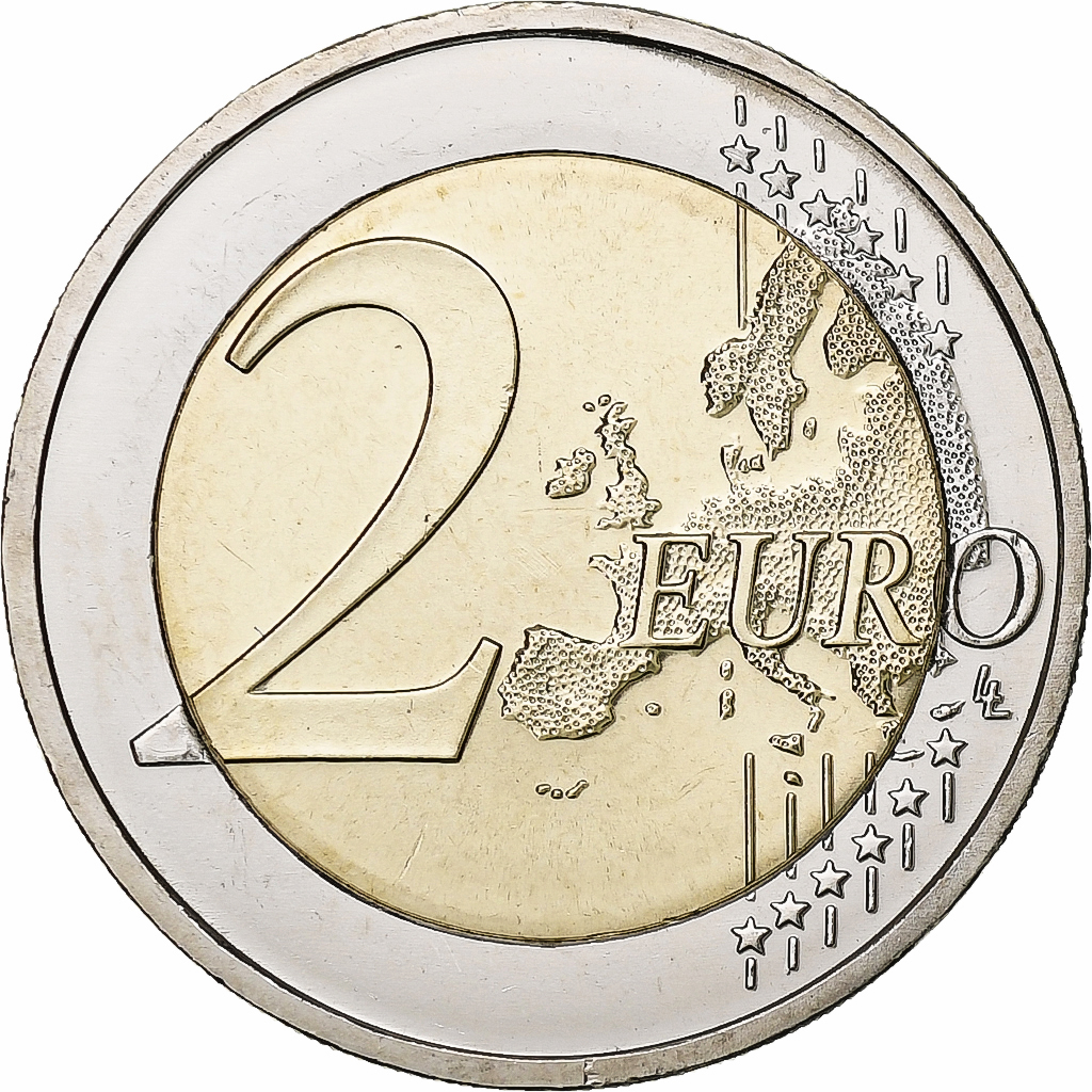 Latvia, 2 Euro, Zemgale, 2018, UNZ, Bi-Metallic