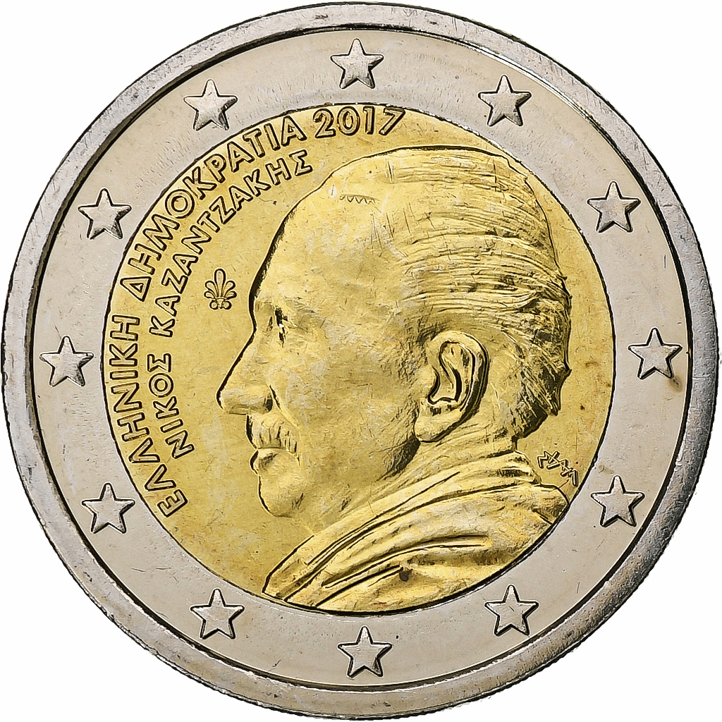 Greece, 2 Euro, 2017, Bi-Metallic, , KM:New