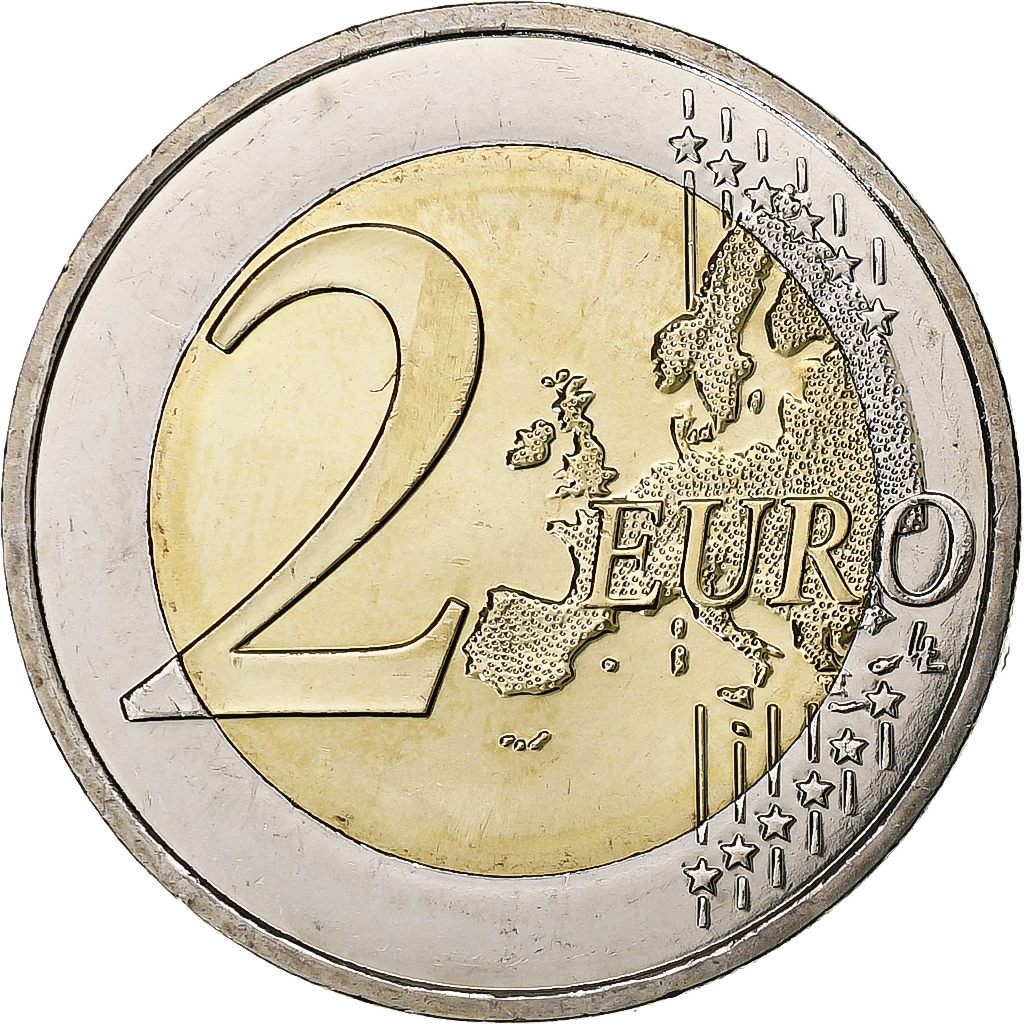 France, 2 Euro, Chute du mur de Berlin, 2019, Bi-Metallic, , KM:New