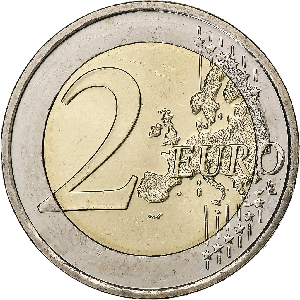 IRELAND REPUBLIC, 2 Euro, 2019, Bi-Metallic, UNZ+