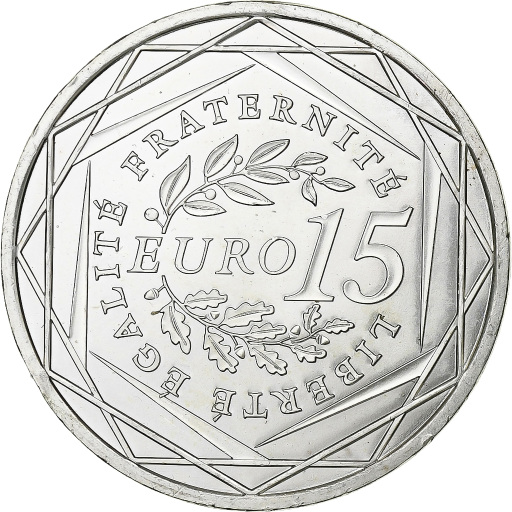 France, 15 Euro, 2008, Paris, Silver, , Gadoury:EU288, KM:1535