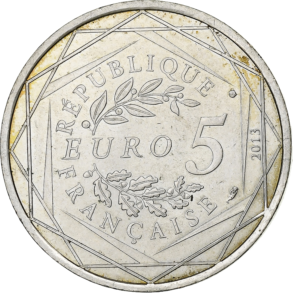 France, 5 Euros, Liberté, 2013, Silver, , Gadoury:EU647