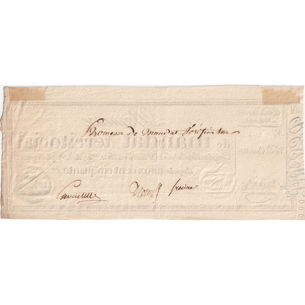 France, 250 Francs, 1796-03-18, Vérificateur, AU(55-58)