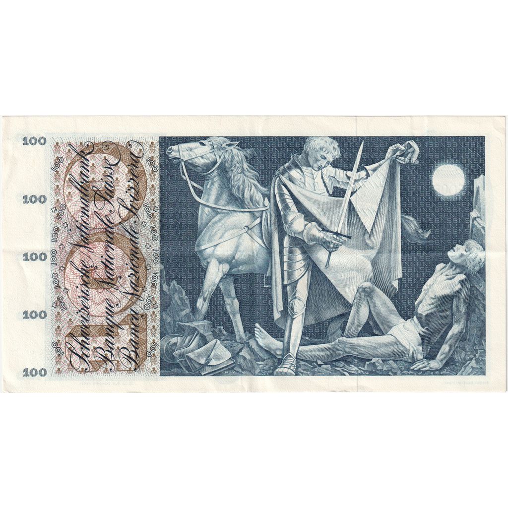 Switzerland, 100 Francs, 1964-04-02, AU(55-58), Km:49f