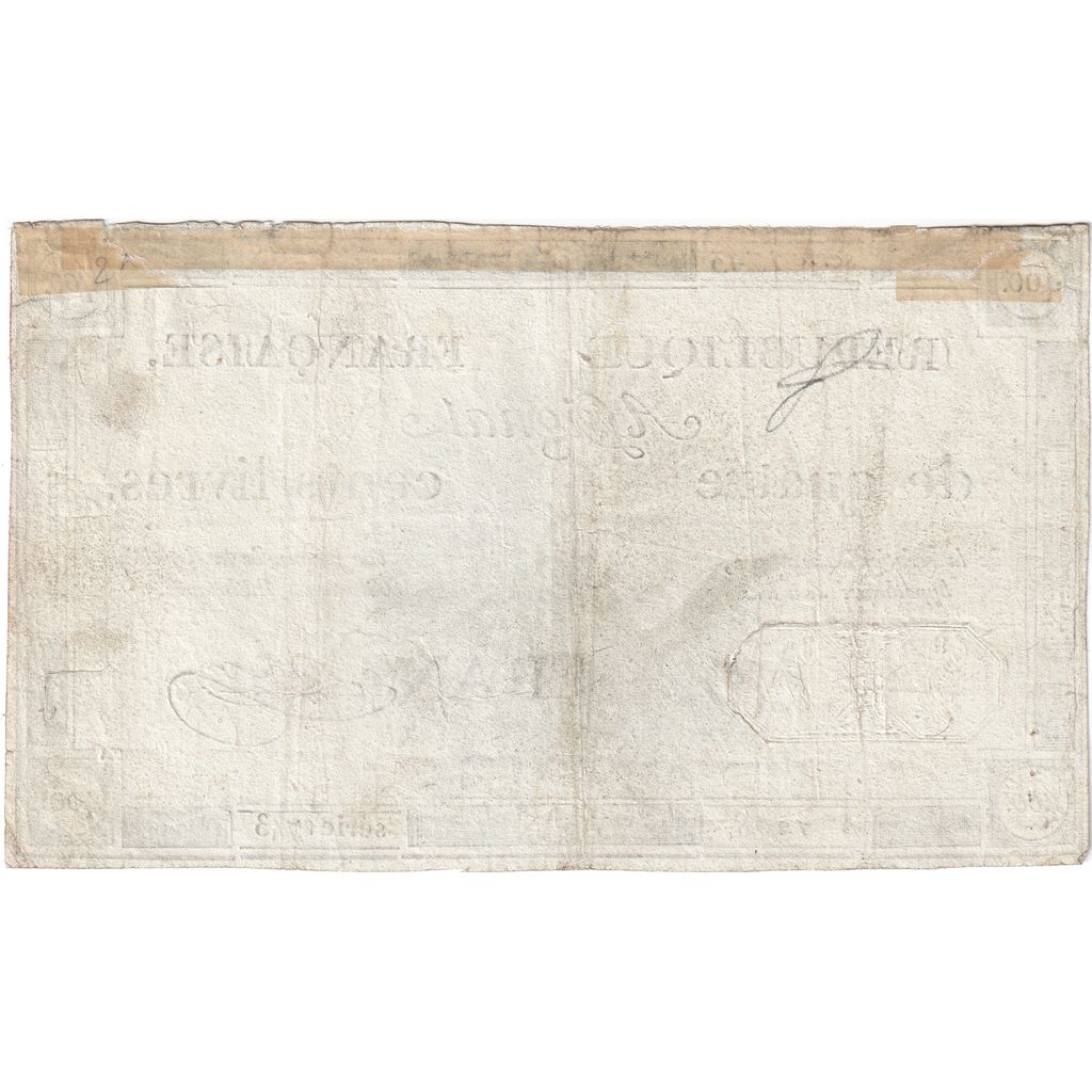 France, 400 Livres, 1792-11-21, 1743, VF(30-35)