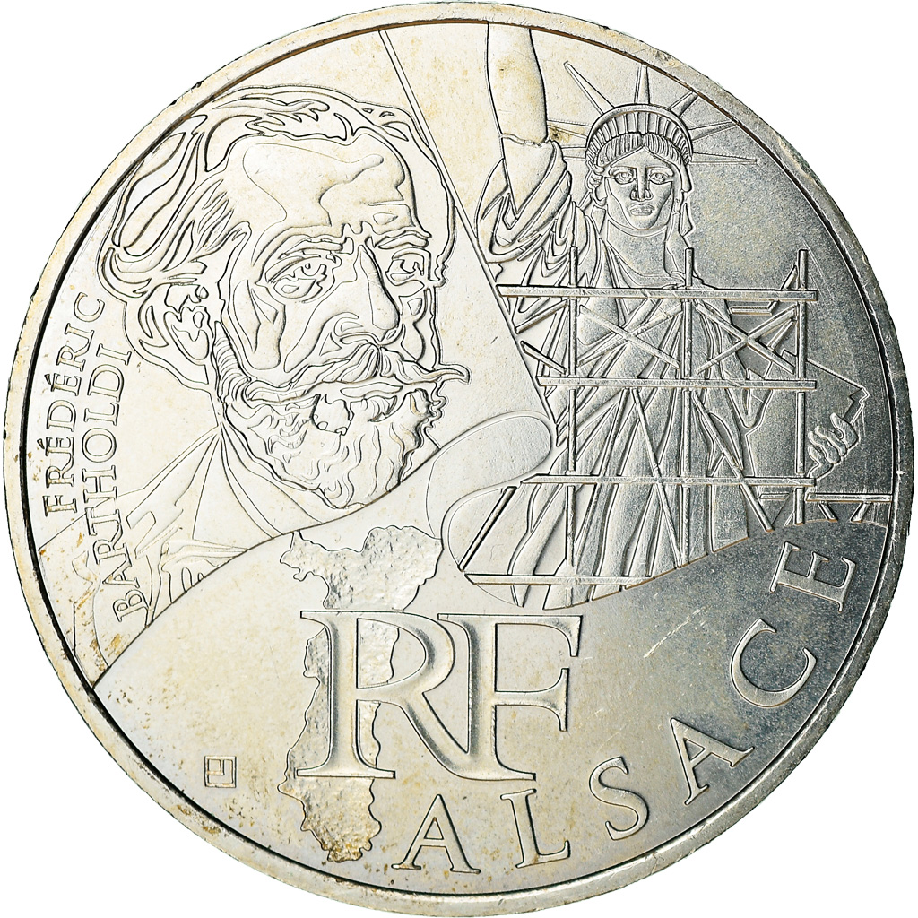 France, 10 Euro, Alsace, 2012, Paris, , Silver, Gadoury:EU514, KM:1870