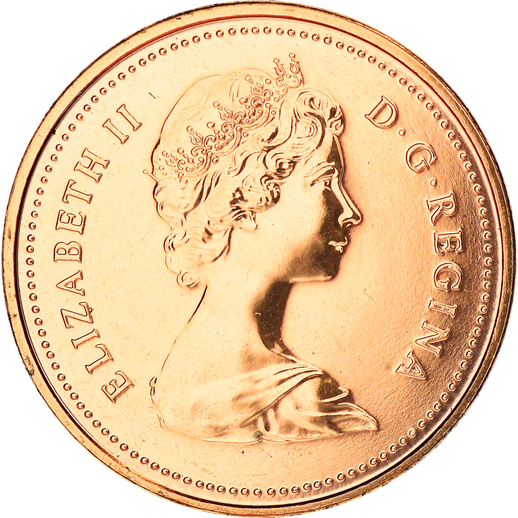 Coin, Canada, Elizabeth II, Cent, 1980, Royal Canadian Mint, Ottawa, 