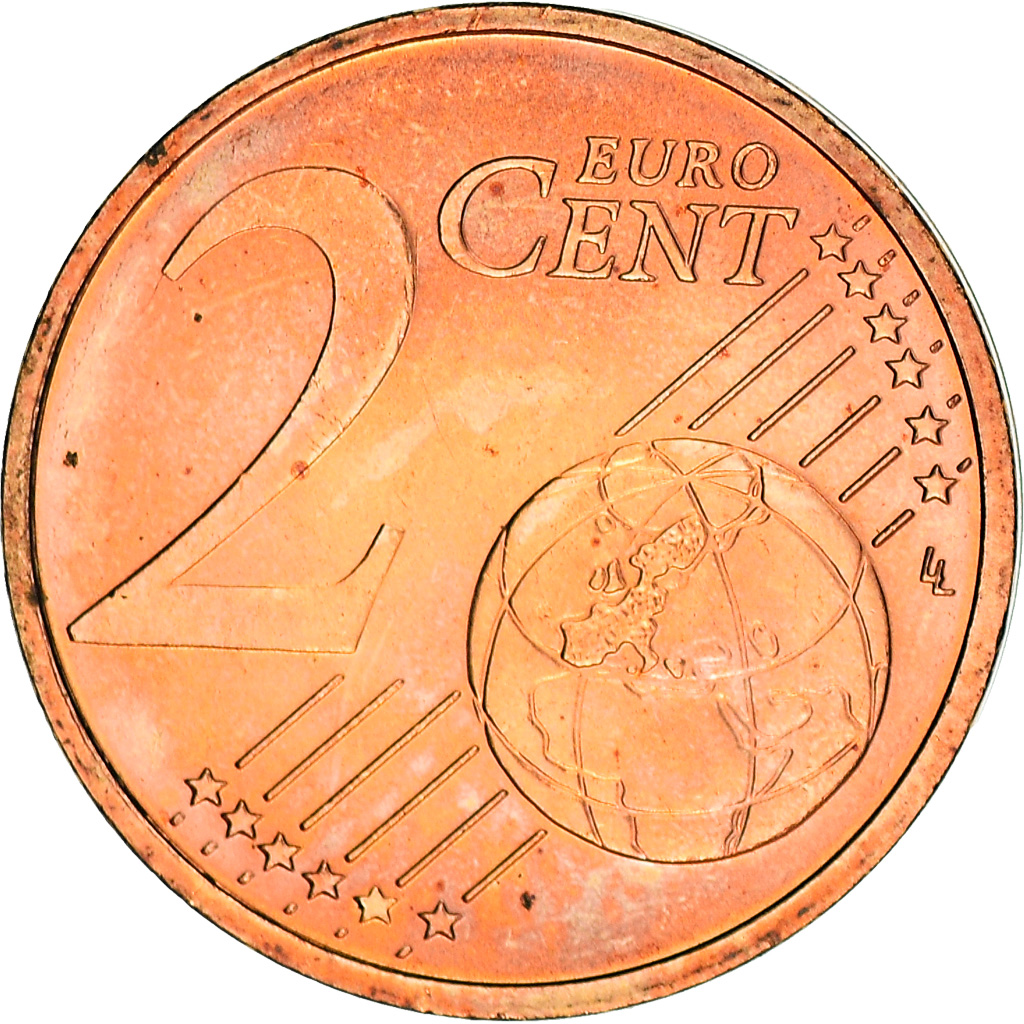 [#381342] Latvia, 2 Euro Cent, 2014, VZ+, Copper Plated Steel