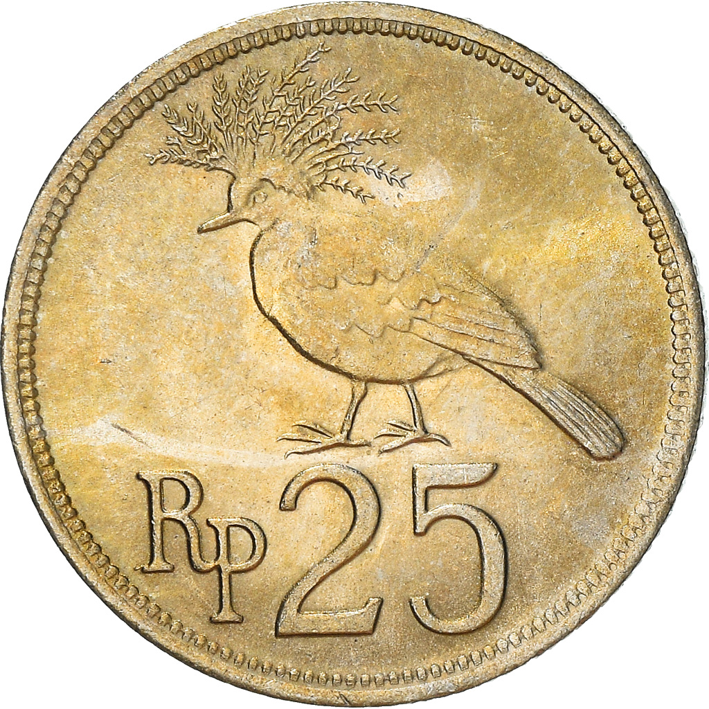 Coin, Indonesia, 25 Rupiah, 1971, , Copper-nickel, KM:34