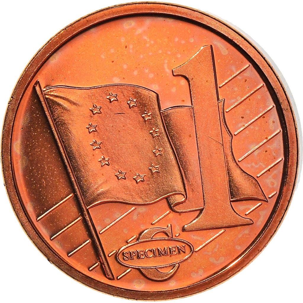 Vatican, Medal, 1 C, Essai-Trial Jean Paul II, 2002, , Copper