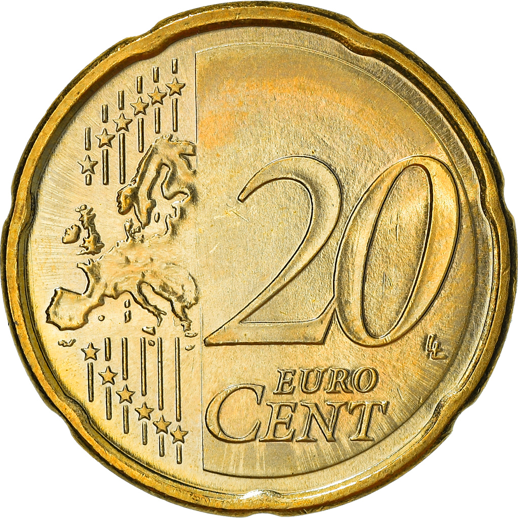 Slowakei, 20 Euro Cent, 2009, Kremnica, VZ+, Messing, KM:99
