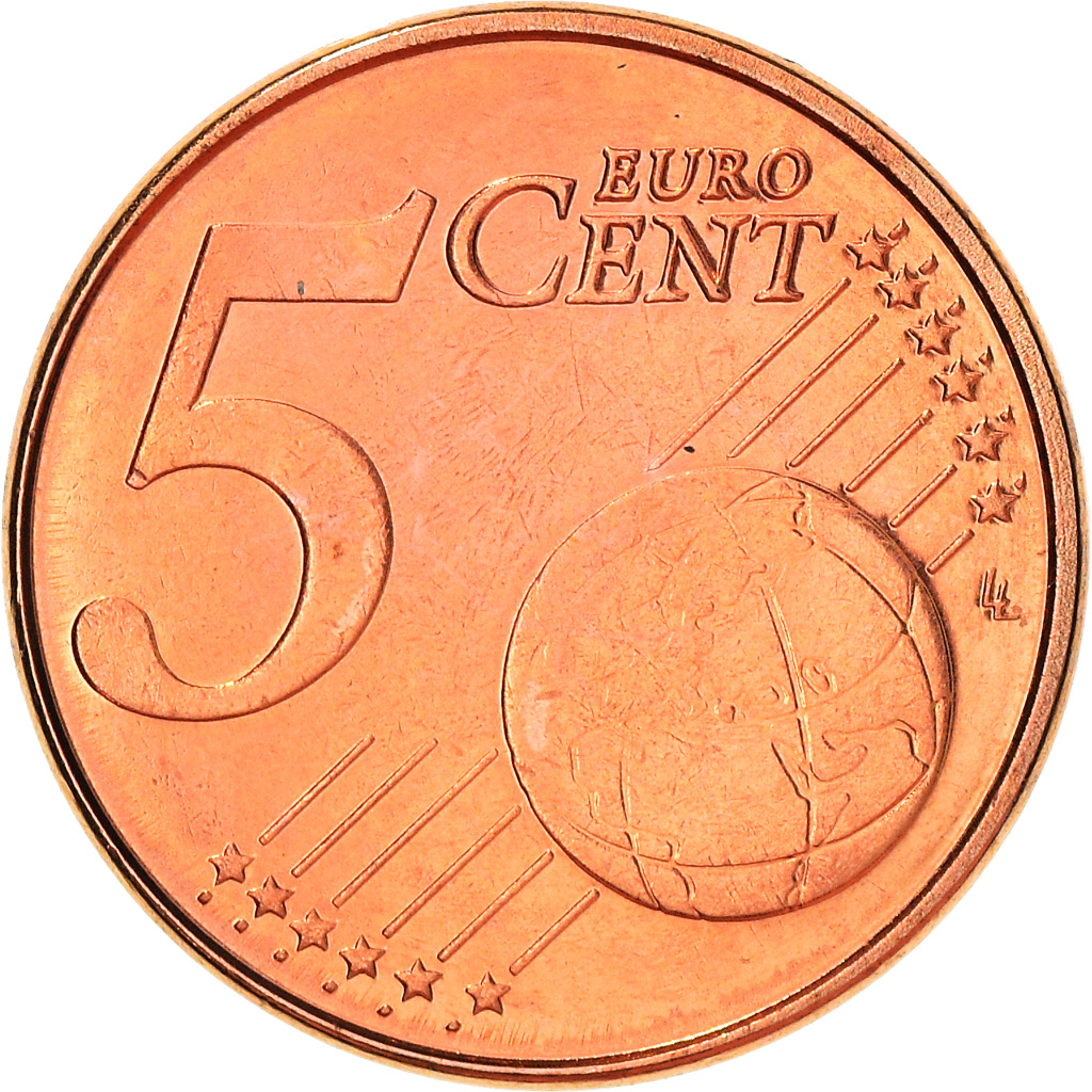 Belgien, 5 Euro Cent, 2005, Brussels, SS+, Copper Plated Steel, KM:226