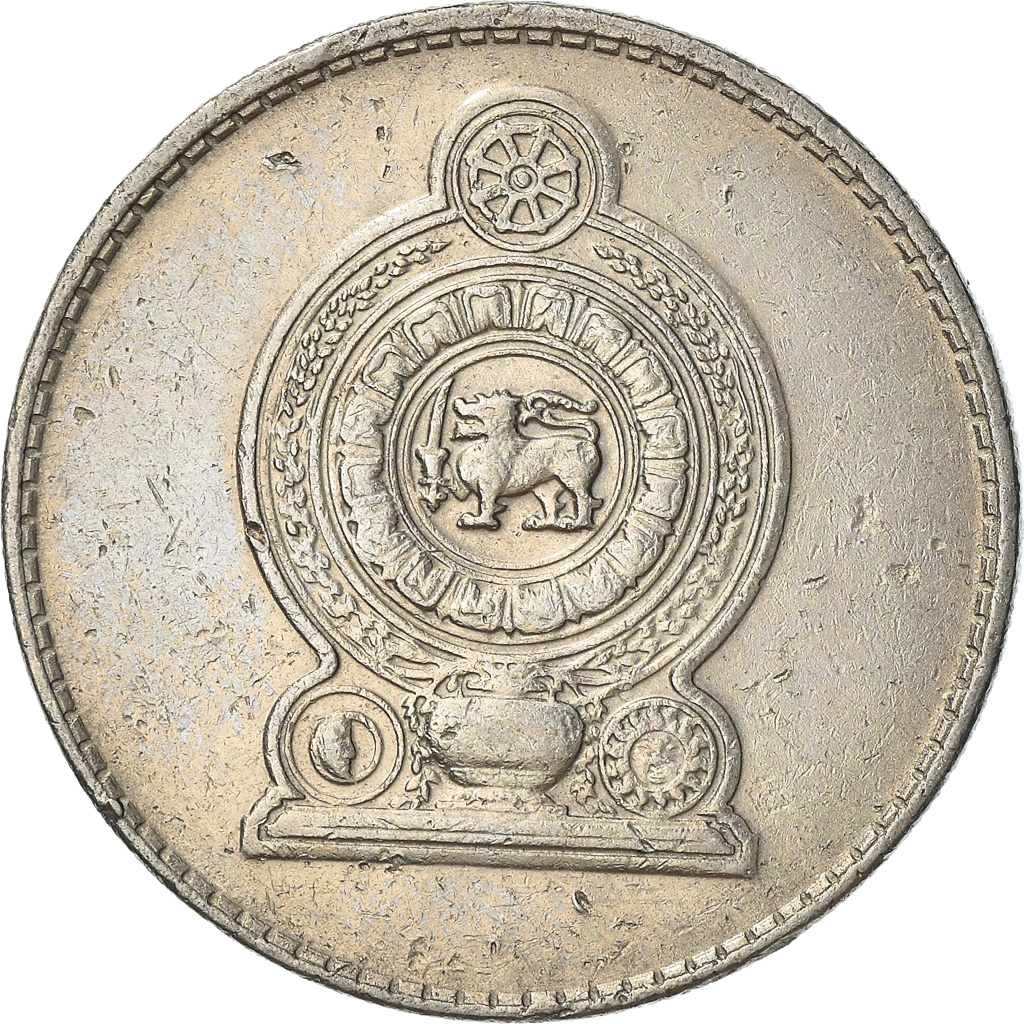 Coin, Sri Lanka, Rupee, 1994, , Copper-nickel, KM:136.2