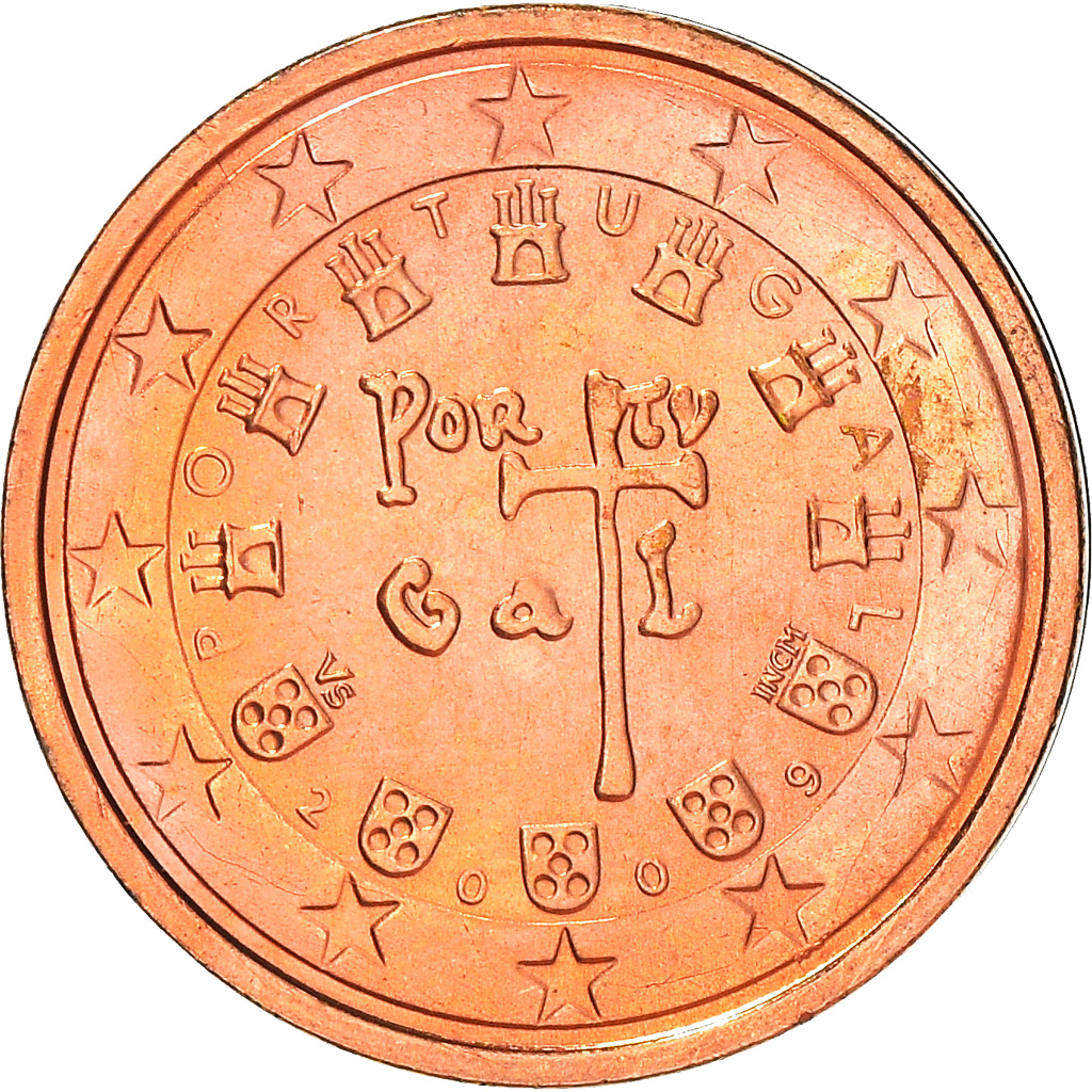 Portugal, 2 Euro Cent, 2009, Lisbon, , Copper Plated Steel, KM:741