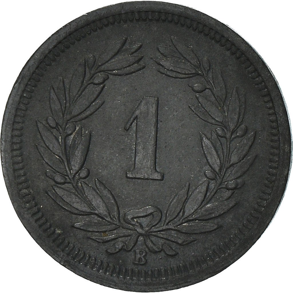Coin, Switzerland, Rappen, 1943, Bern, , Zinc, KM:3a