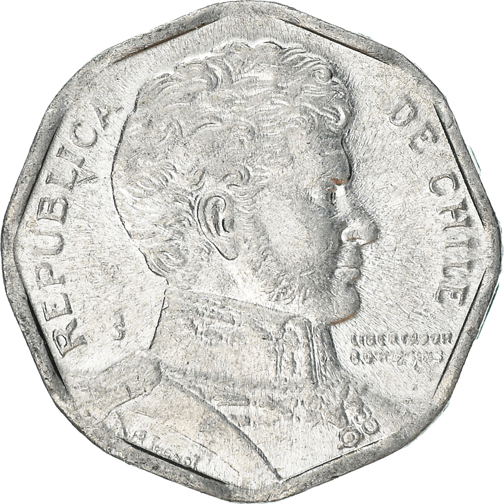 Coin, Chile, Peso, 1992, Santiago, , Aluminum, KM:231