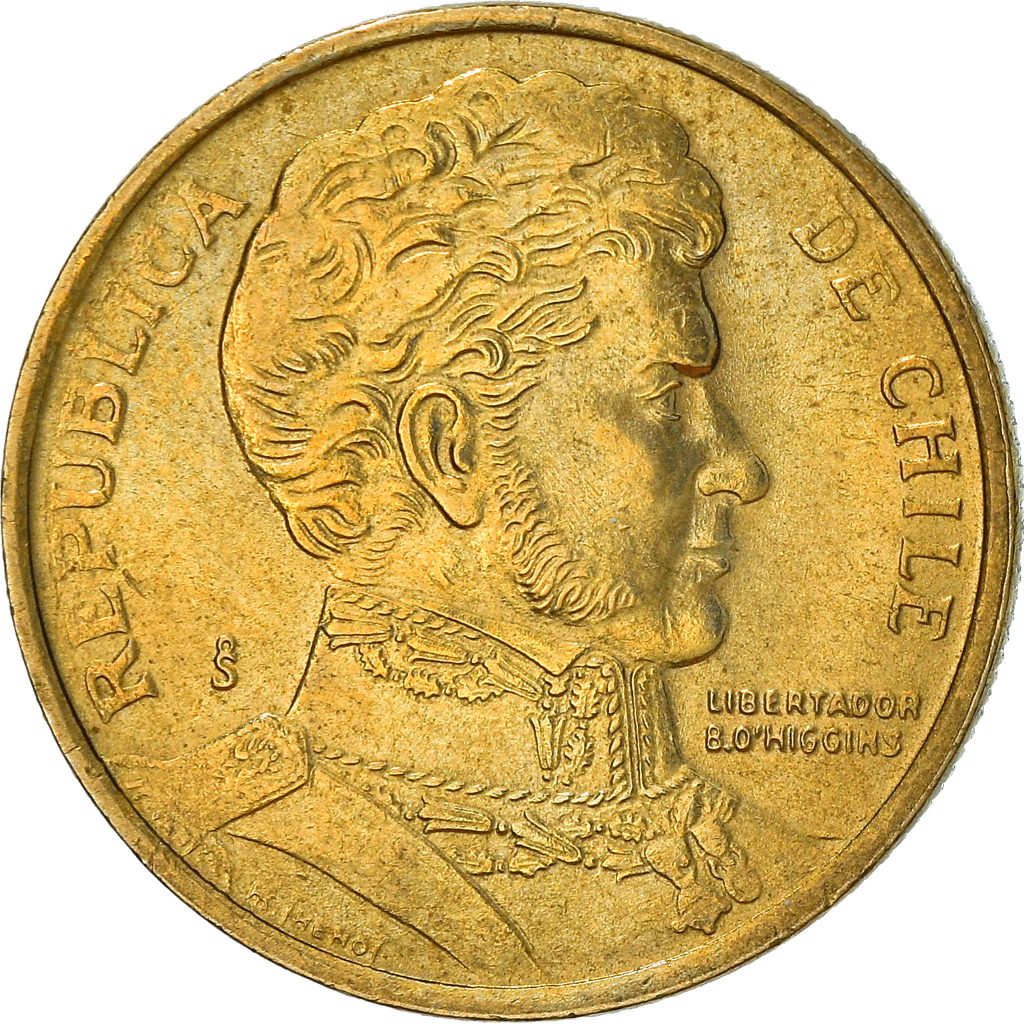 Coin, Chile, 10 Pesos, 1998, Santiago, , Aluminum-Bronze, KM:228.2