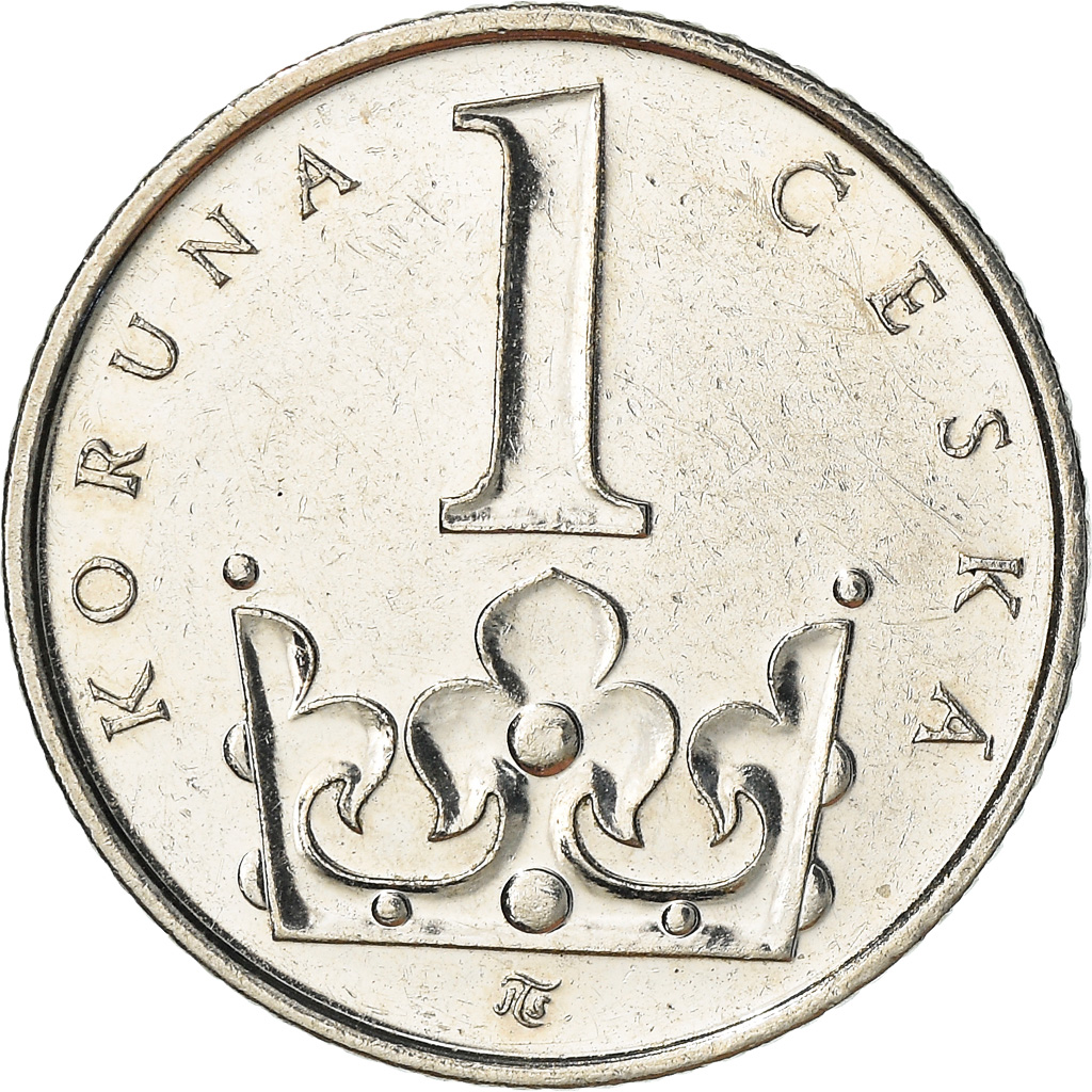Coin, Czech Republic, Koruna, 2007, , Nickel plated steel, KM:7