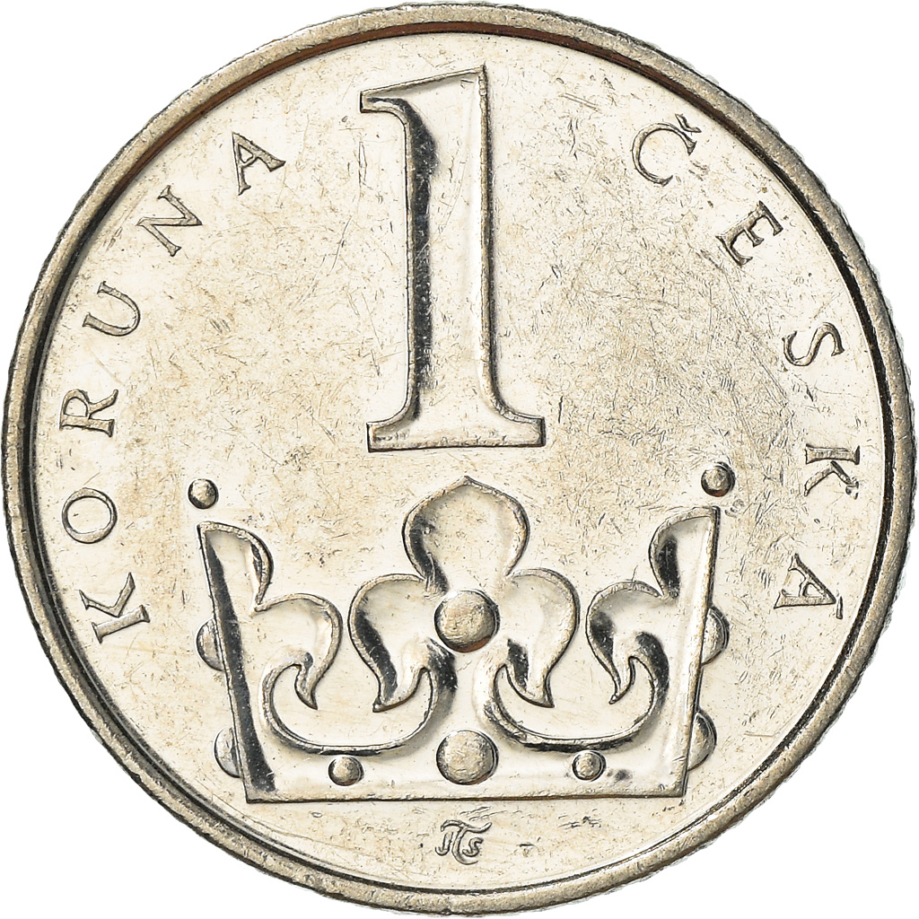 Coin, Czech Republic, Koruna, 2009, , Nickel plated steel, KM:7