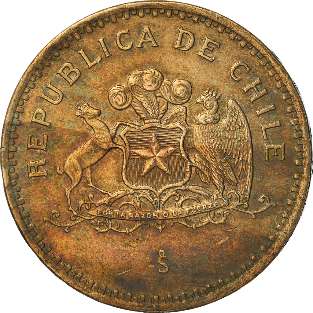 Coin, Chile, 100 Pesos, 1996, Santiago, , Aluminum-Bronze, KM:226.2