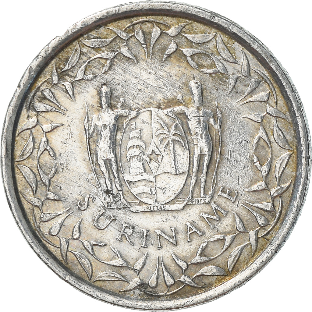 Coin, Surinam, Cent, 1976, , Aluminum, KM:11a