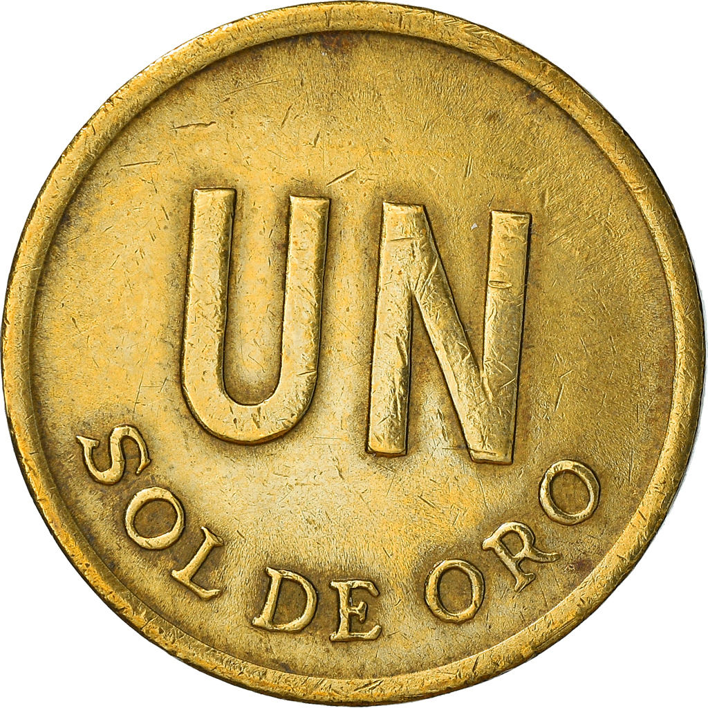 Coin, Peru, Sol, 1976, , Brass, KM:266.1
