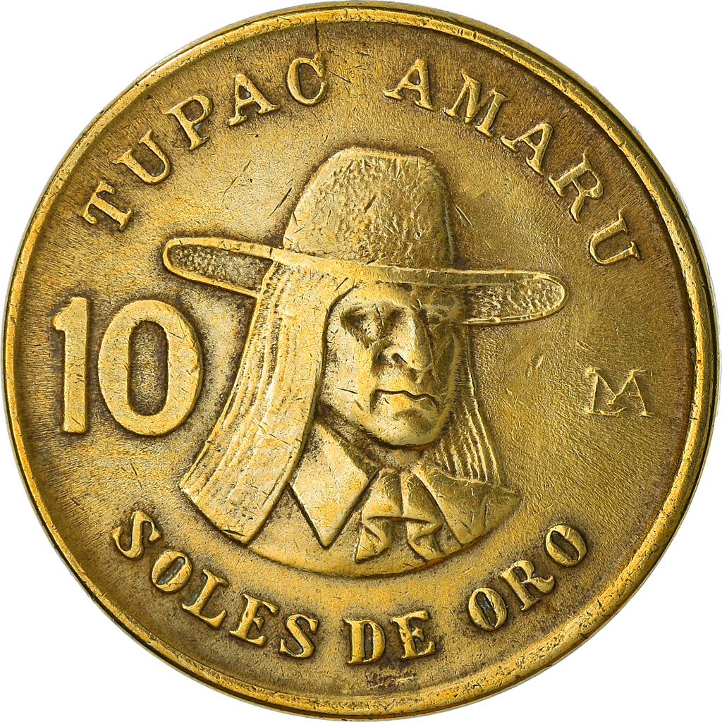 Coin, Peru, 10 Soles, 1979, Lima, , Brass, KM:272.2