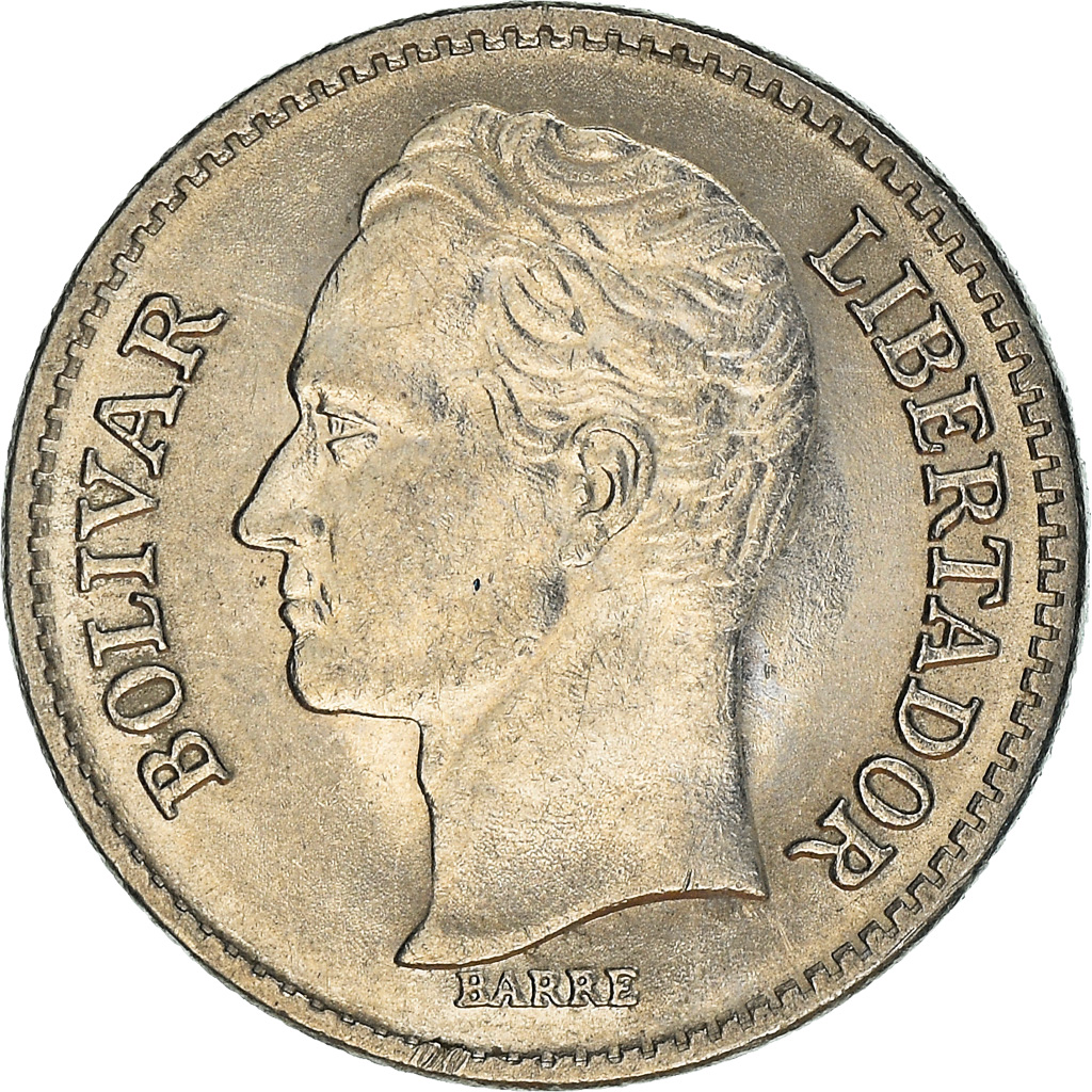 Moneda, Venezuela, 25 Centimos, 1978, Werdohl, EBC+, Níquel, KM:50.1