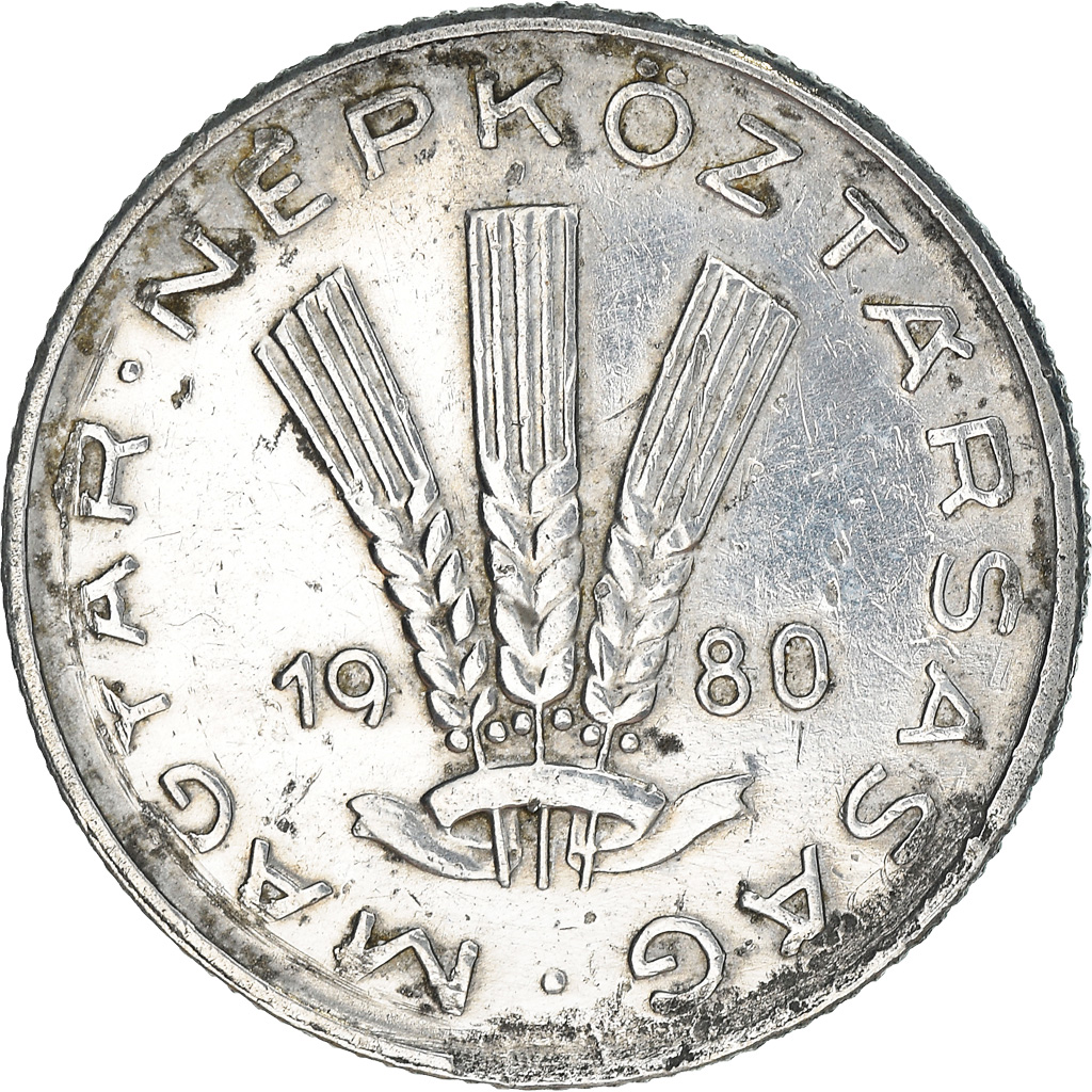 Coin, Hungary, 20 Fillér, 1980, Budapest, , Aluminum, KM:573
