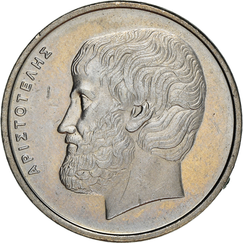 Moneda, Grecia, 5 Drachmes, 1998, MBC, Cobre - níquel, KM:131