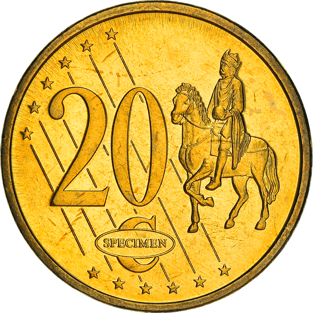 Gran Bretaña, 20 Euro Cent, 2003, unofficial private coin, EBC, Latón