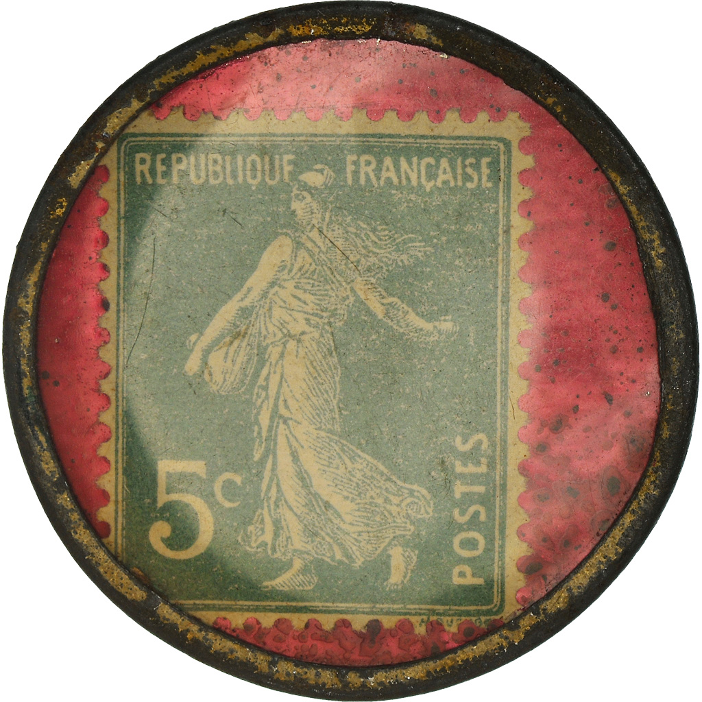 Coin, France, Anisette, Marie Brizard, 5 Centimes, Timbre-Monnaie, 