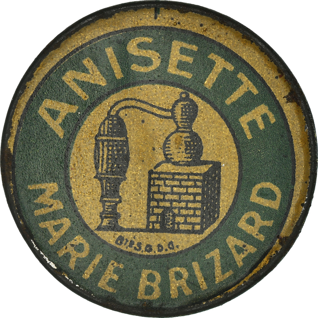 Coin, France, Anisette, Marie Brizard, 5 Centimes, Timbre-Monnaie, 