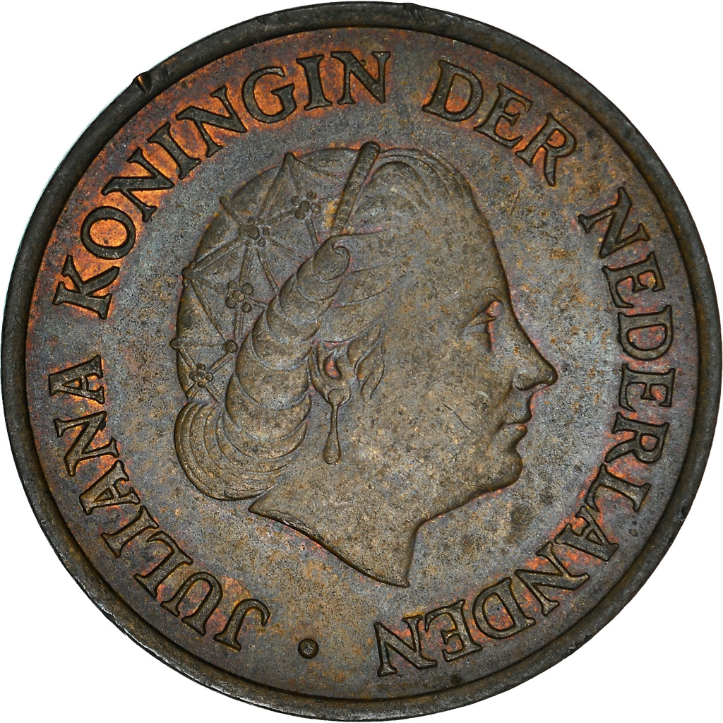 Coin, Netherlands, Juliana, 5 Cents, 1975, , Bronze, KM:181