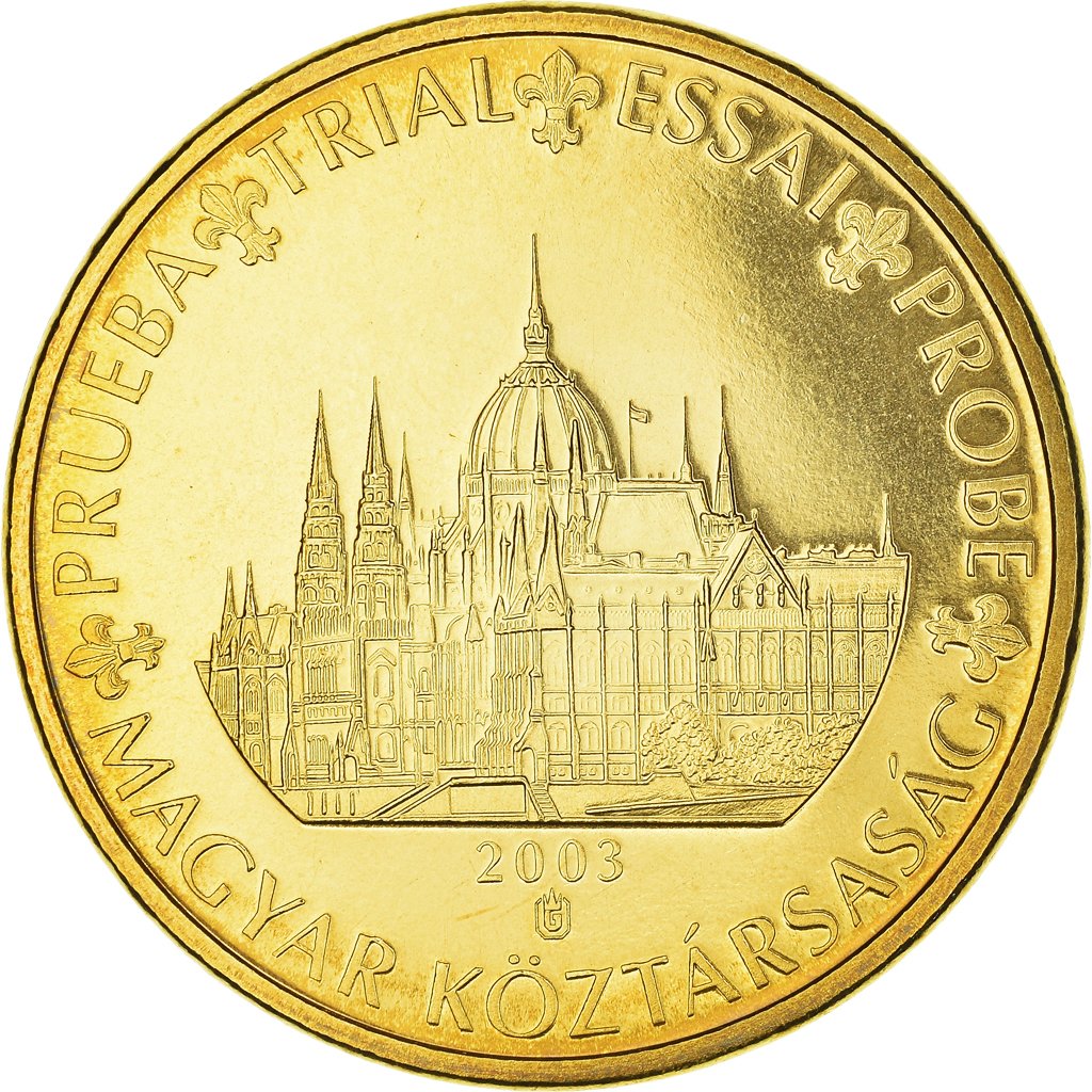 Hungría, Fantasy euro patterns, 50 Euro Cent, 2003, SC, Cobre