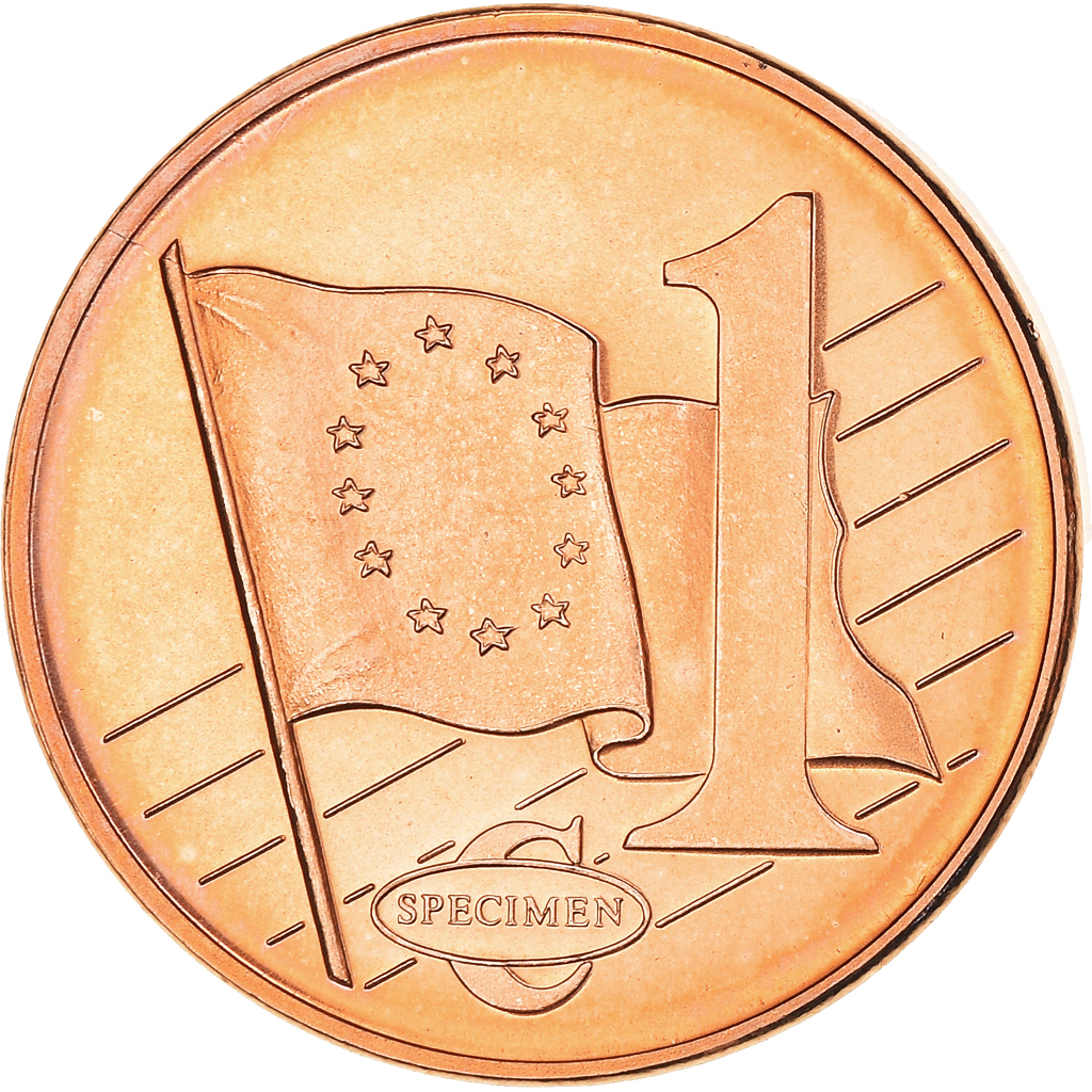 Eslovenia, Euro Cent, 2003, unofficial private coin, SC+, Cobre chapado en acero