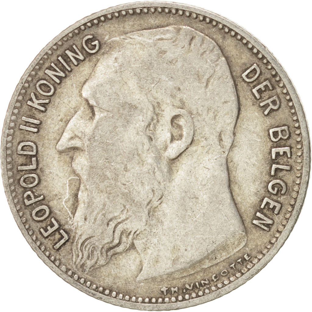 Coin, Belgium, Franc, 1904, , Silver, KM:57.1
