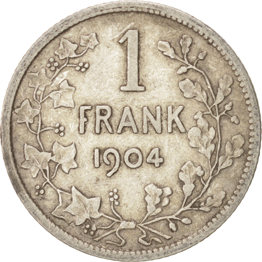 Coin, Belgium, Franc, 1904, , Silver, KM:57.1