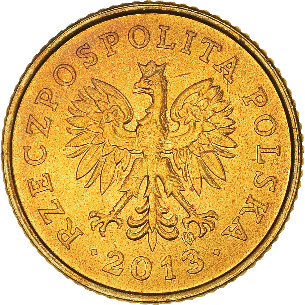 Coin, Poland, Grosz, 2013, Warsaw, , Brass, KM:276