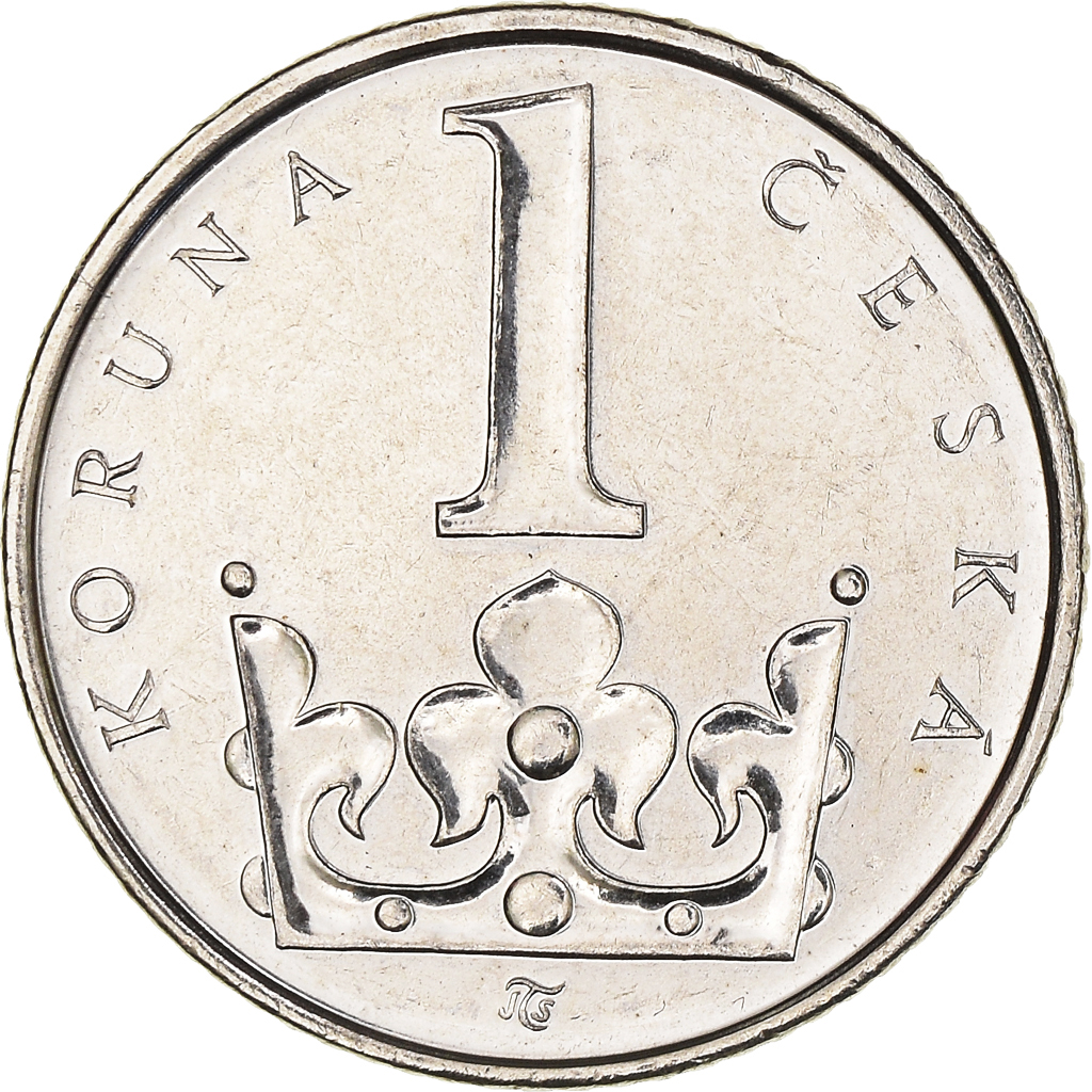 Coin, Czech Republic, Koruna, 2012, , Nickel plated steel, KM:7