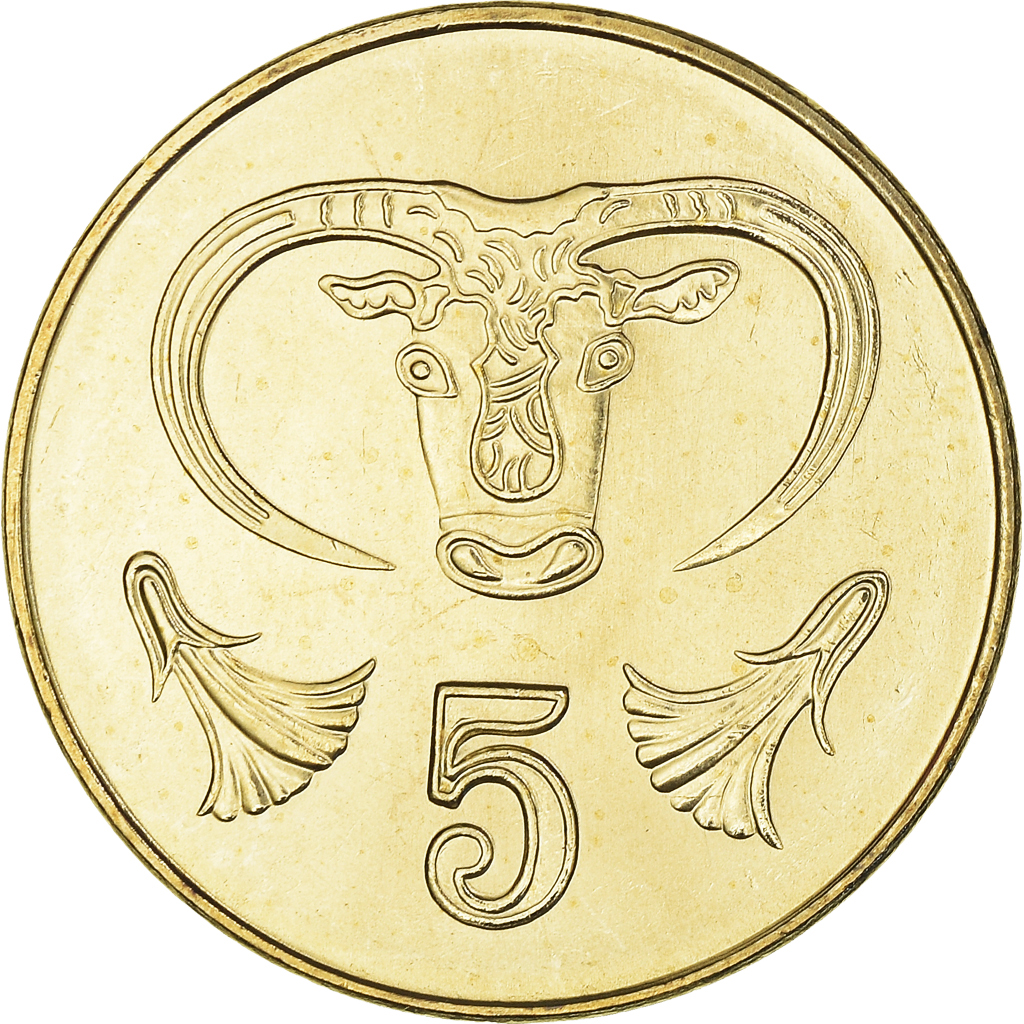 Coin, Cyprus, 5 Cents, 2004, , Nickel-brass, KM:55.3