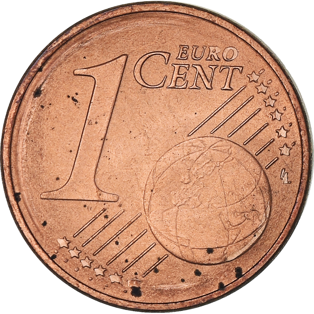 Letonia, Euro Cent, 2014, Stuttgart, MBC, Cobre chapado en acero, KM:150