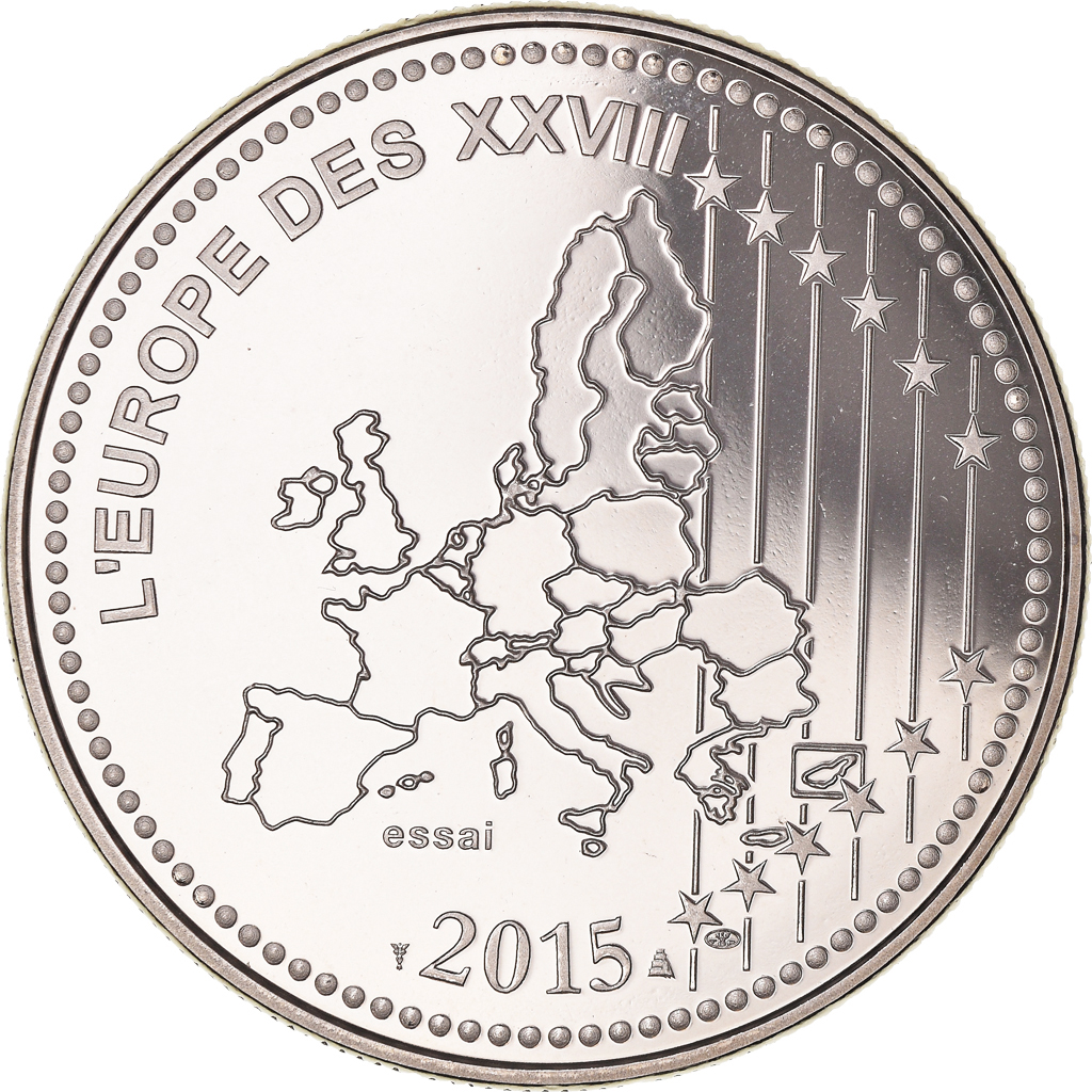 France, Medal, L'Europe des XXVIII, La Victoire de 1945, Politics, 2015