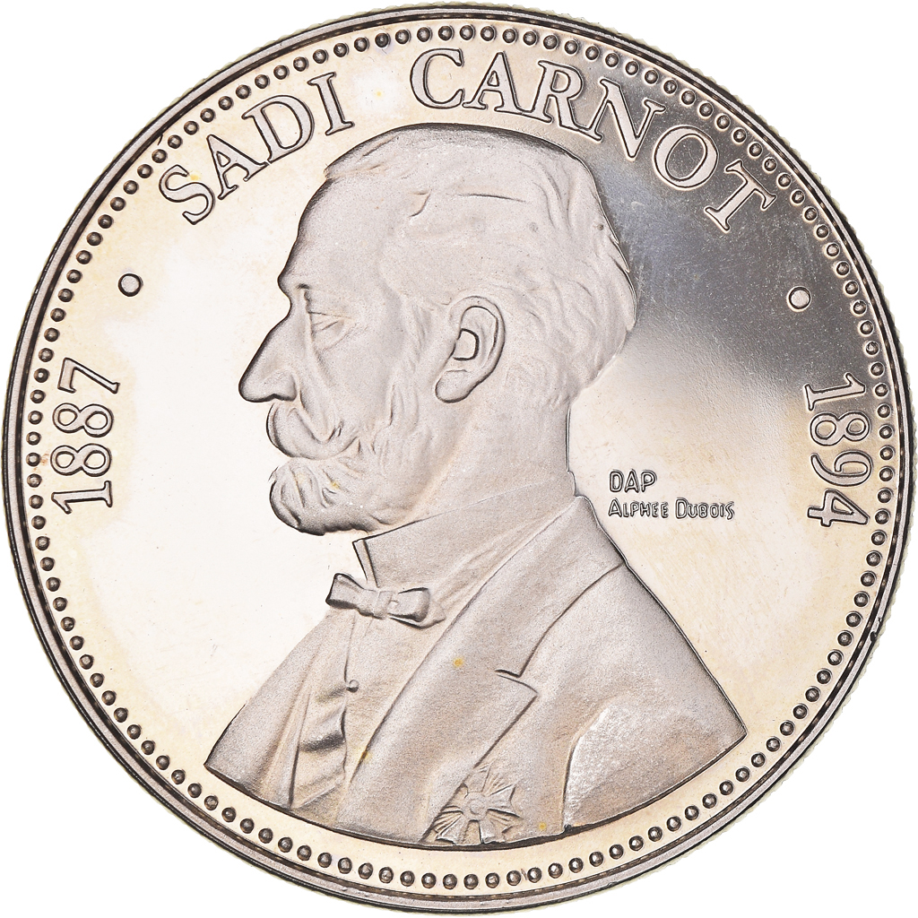 France, Medal, Les Présidents de la République, Sadi Carnot, 