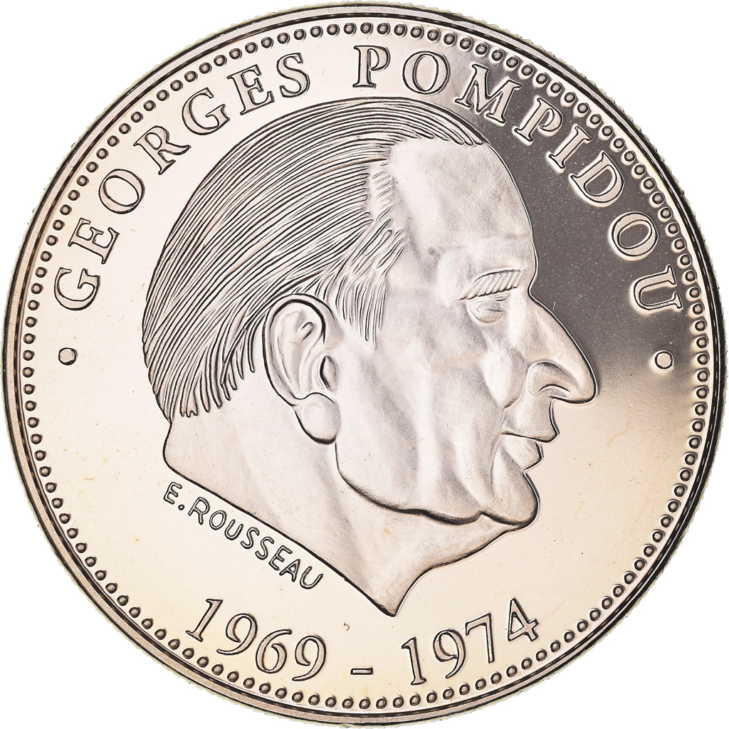 France, Medal, French Fifth Republic, Les Présidents de la République, Georges