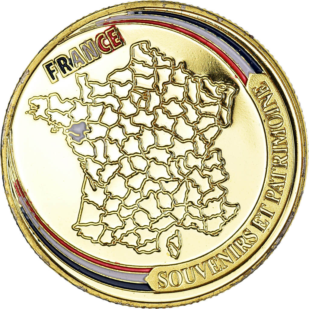 France, Token, Guérande - Marais salants, , Copper-nickel Aluminium