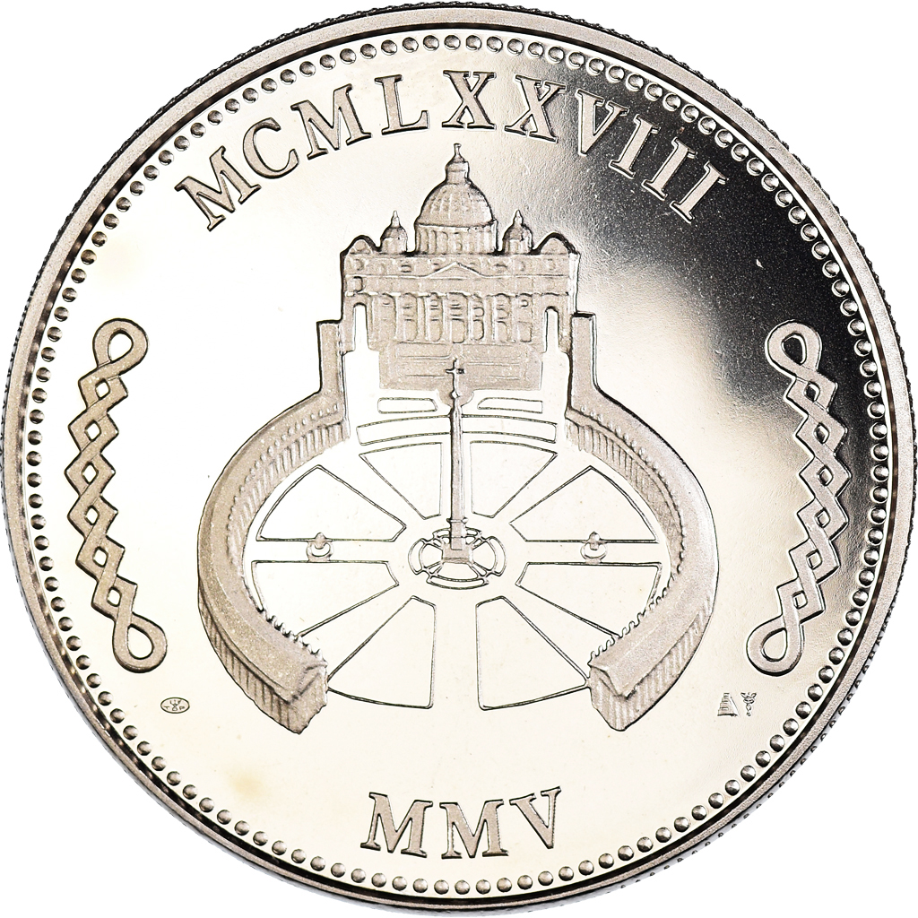 Vatican, Medal, Jean-Paul II, , Copper-nickel