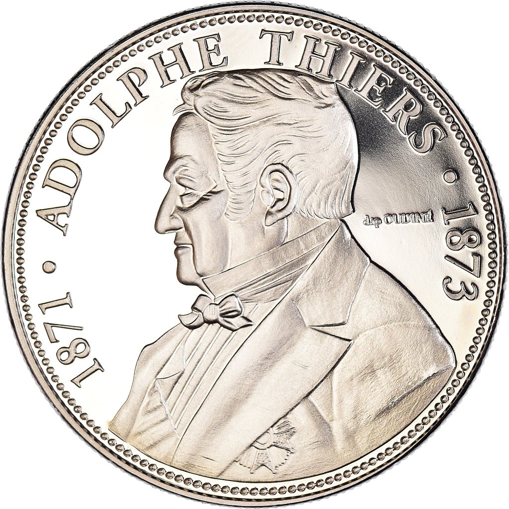 France, Medal, Les Présidents de la République, Adolphe Thiers, Politics